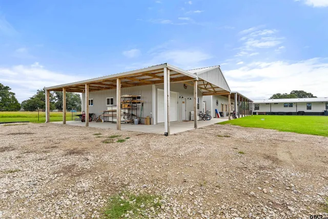 a view of a storage in a room