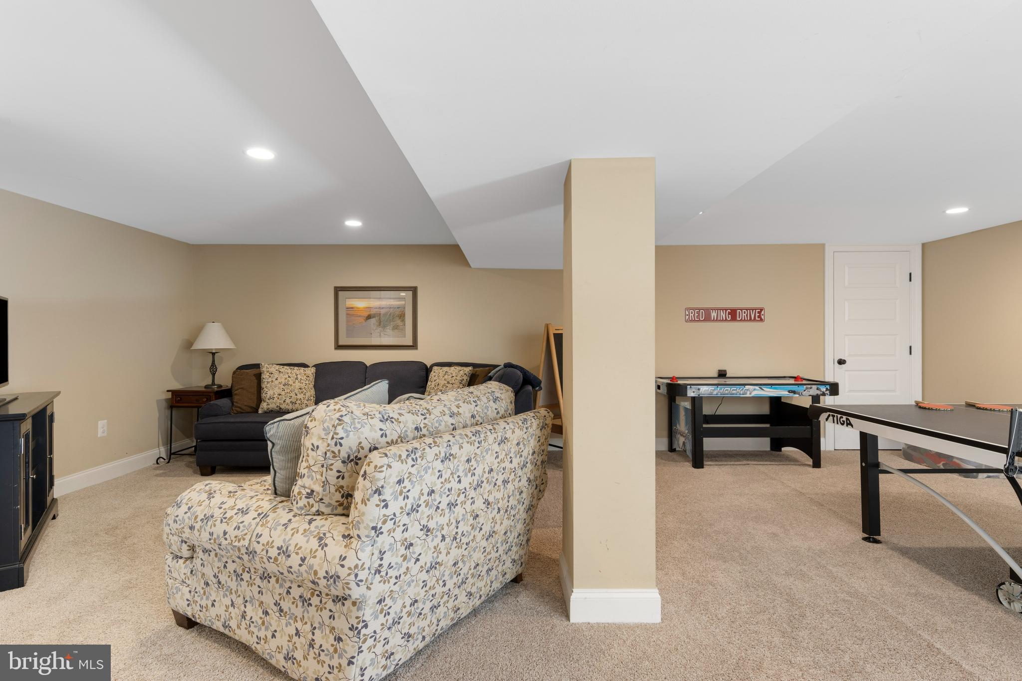 3402 Lewis Road Newtown Square, PA 19073 - Photo 31 of 43 Finished Lower Level Rec Room