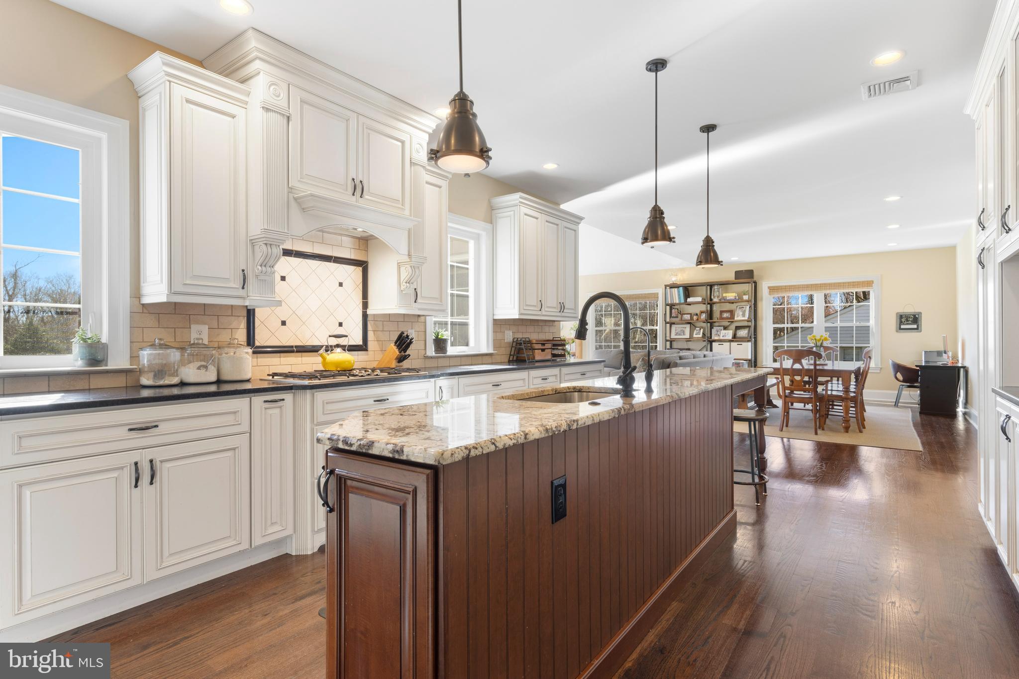 3402 Lewis Road Newtown Square, PA 19073 - Photo 7 of 43 Gas cooktop with exhaust hood