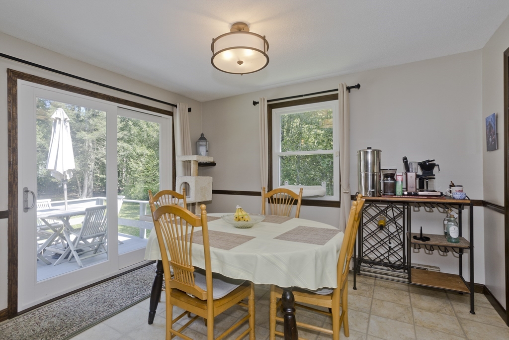 117 Beetle Road Tolland, MA 01034 - Photo 20 of 33 a view of a dining room with furniture window and outside view