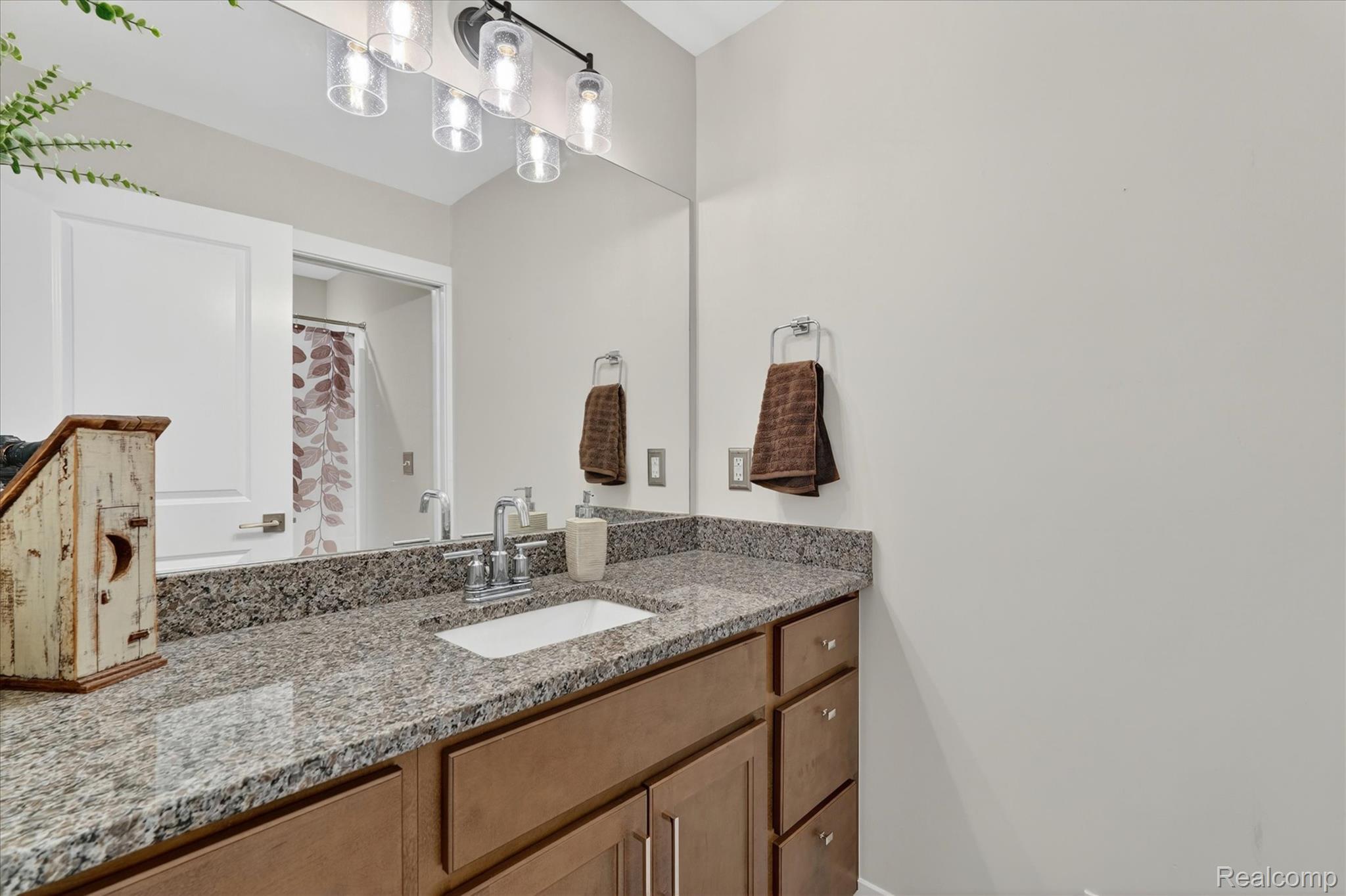 8130 Hinchey Road Pinckney, MI 48169 - Photo 22 of 62 Full bath with a shower with curtain and vanity