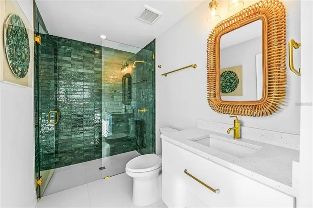 a view of yard with swimming pool and outdoor seating