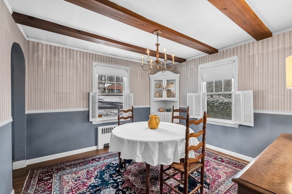 20 Lenox Road Holyoke, MA 01040 - Photo 12 of 36 a view of a dining room with furniture and wooden floor