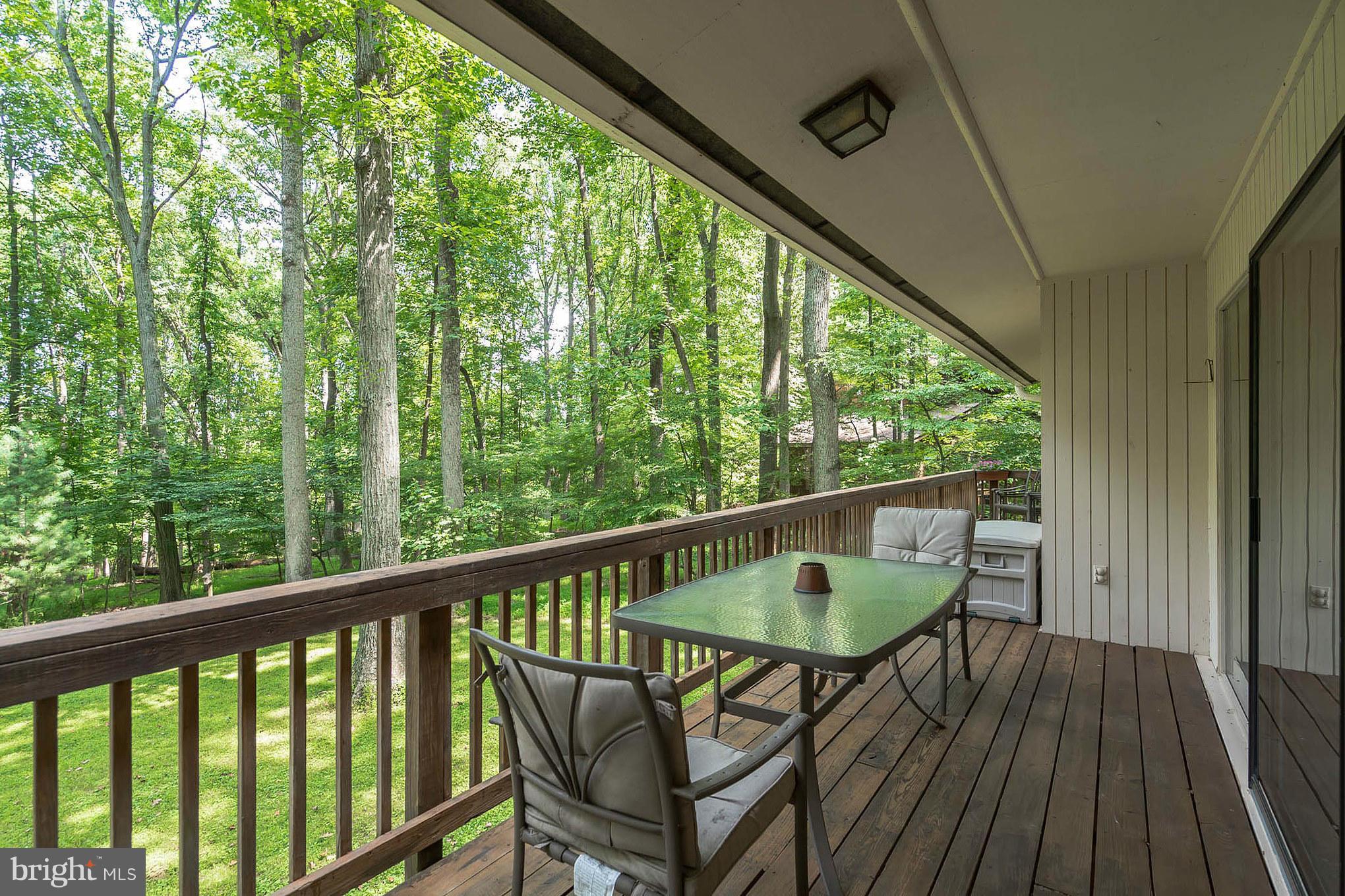 10217 Lloyd Road Potomac, MD 20854 - Photo 24 of 28 Balcony extends whole width of house.