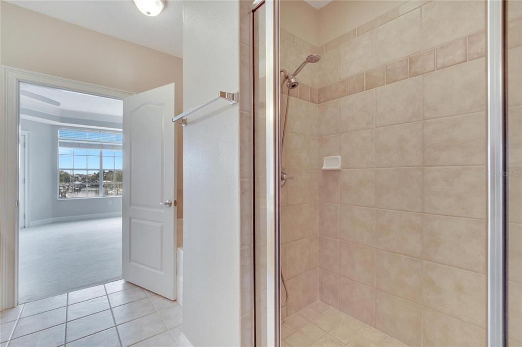 6414 Sunset Bay Circle Apollo Beach, FL 33572 - Photo 24 of 52 a bathroom with a shower