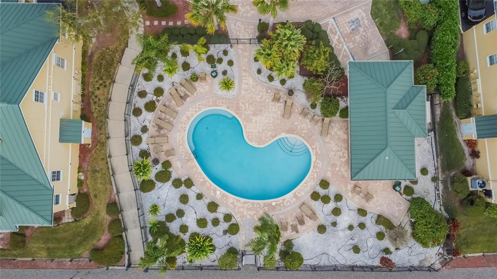 6414 Sunset Bay Circle Apollo Beach, FL 33572 - Photo 47 of 52 an aerial view of a swimming pool
