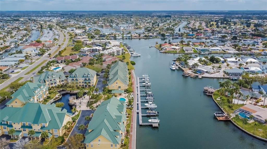 6414 Sunset Bay Circle Apollo Beach, FL 33572 - Photo 51 of 52 an aerial view of residential houses with outdoor space