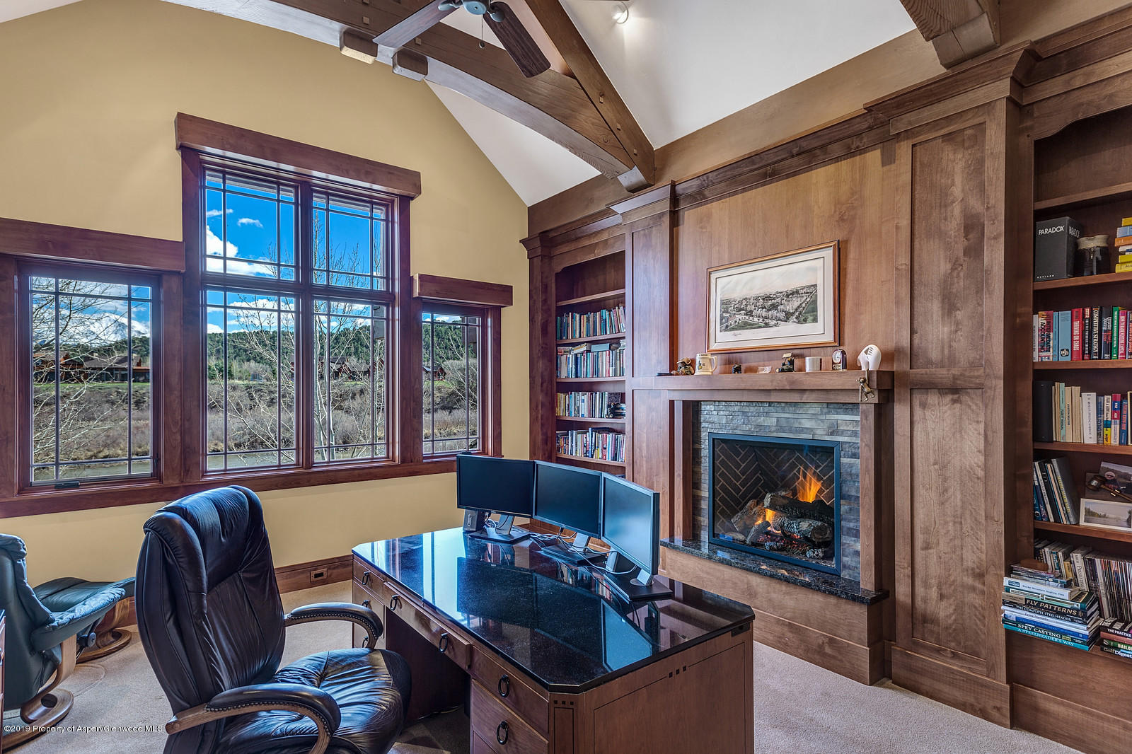 340 River's Bend Carbondale, CO 81623 - Photo 43 of 54 a living room with furniture and a fireplace