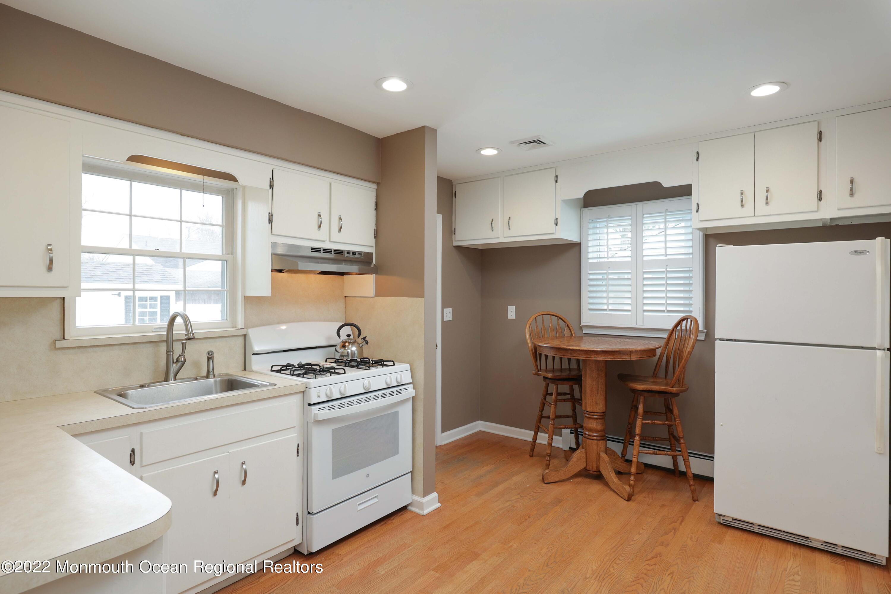 2229 Edgar Road Point Pleasant, NJ 08742 - Photo 11 of 23 Eat in Kitchen w/Hardwood Floors