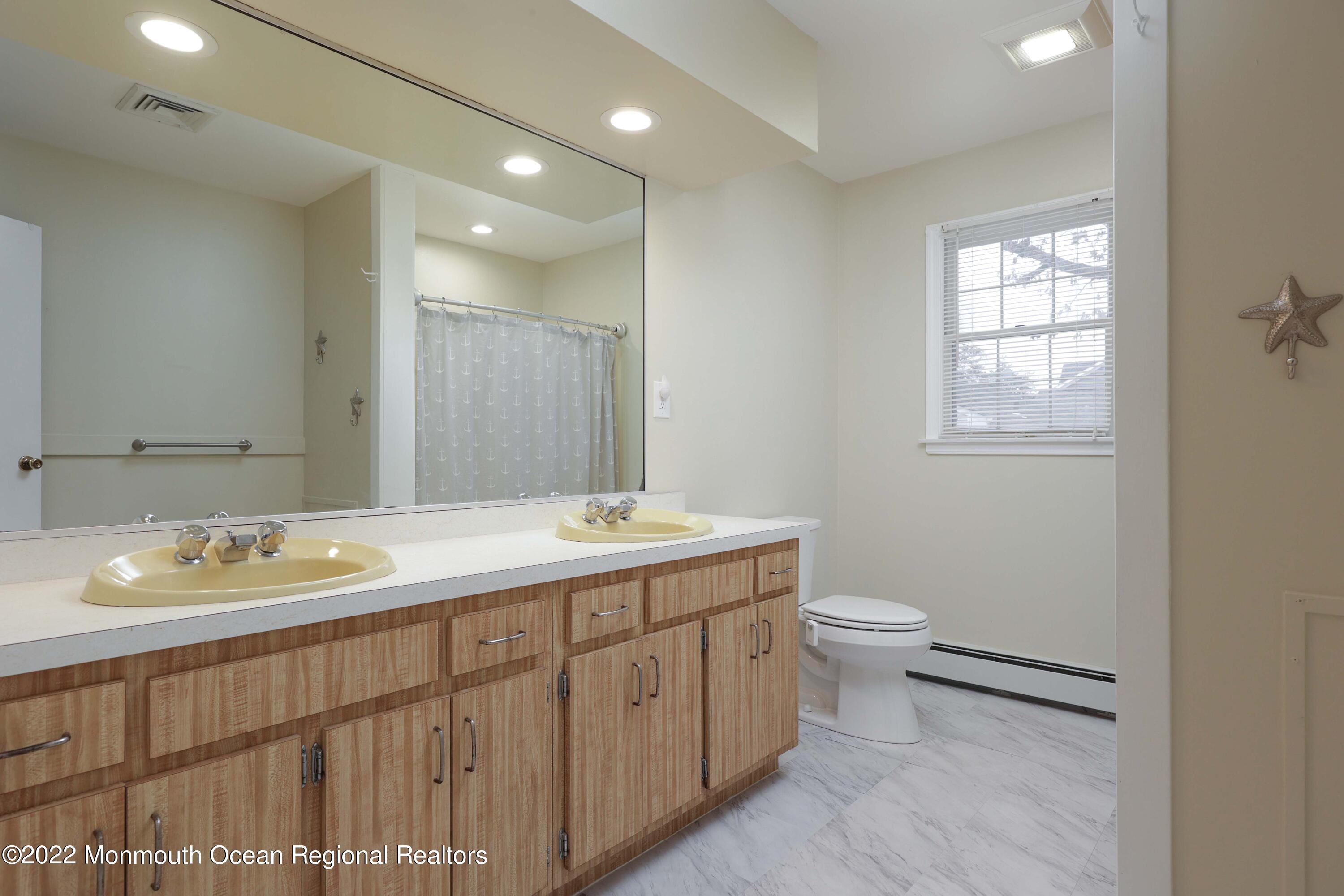 2229 Edgar Road Point Pleasant, NJ 08742 - Photo 17 of 23 Huge Main Bath w/Dble Sinks