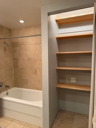 a view of a big room with racks