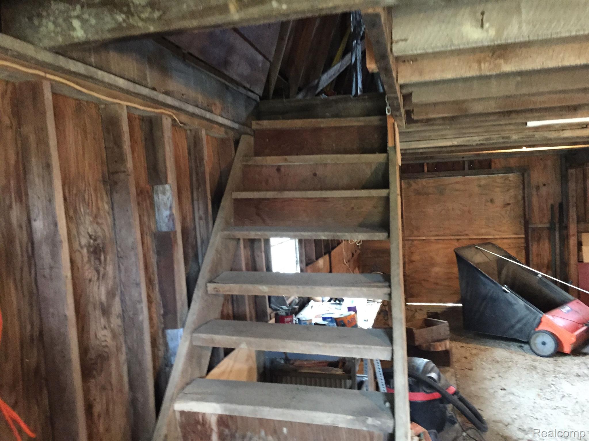 5657 Cribbins Road Avoca, MI 48006 - Photo 65 of 66 Stair case to 2nd floor inside Barn