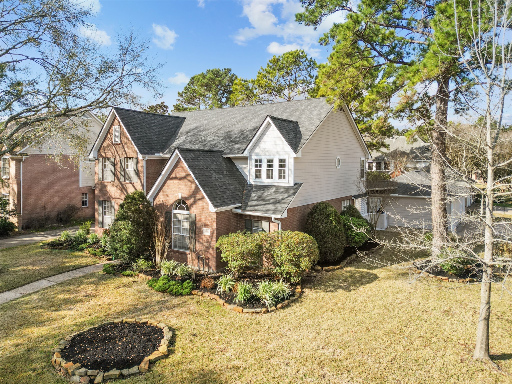 5127 Heathfield Court Houston, TX 77084 - Photo 36 of 37 Beautiful view of the home and roof that was replaced in 2020.