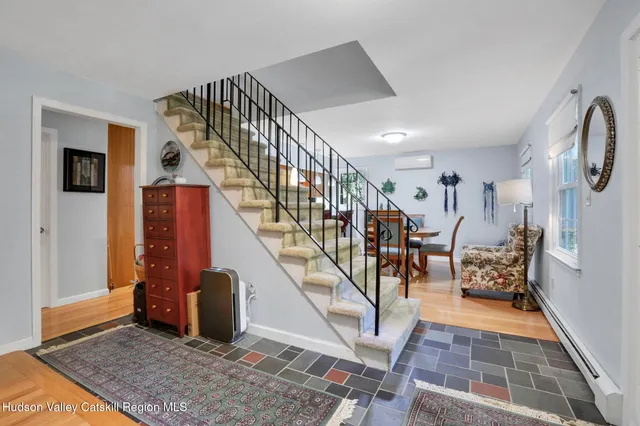 a view of entryway and hall