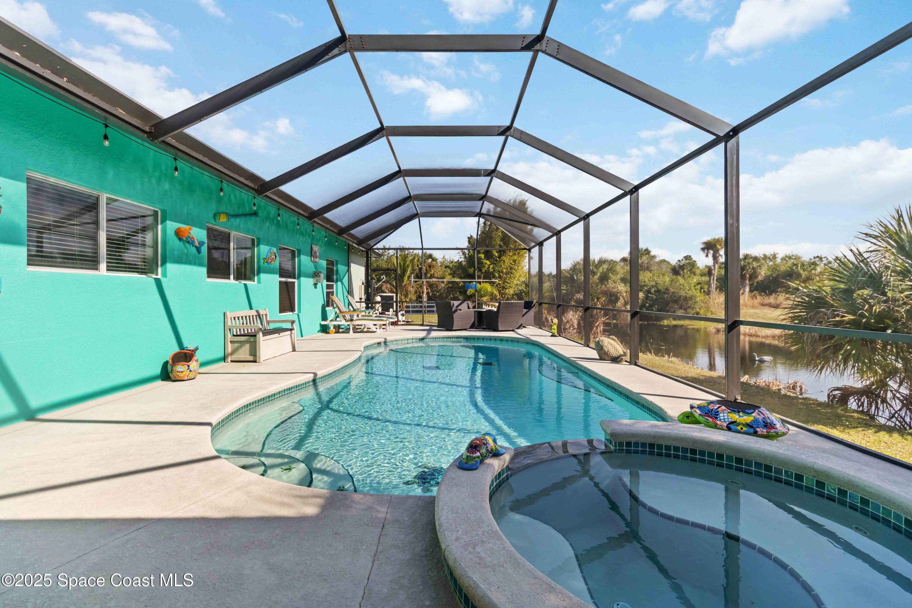 341 Buckskin Street Palm Bay, FL 32909 - Photo 53 of 69 a view of a patio