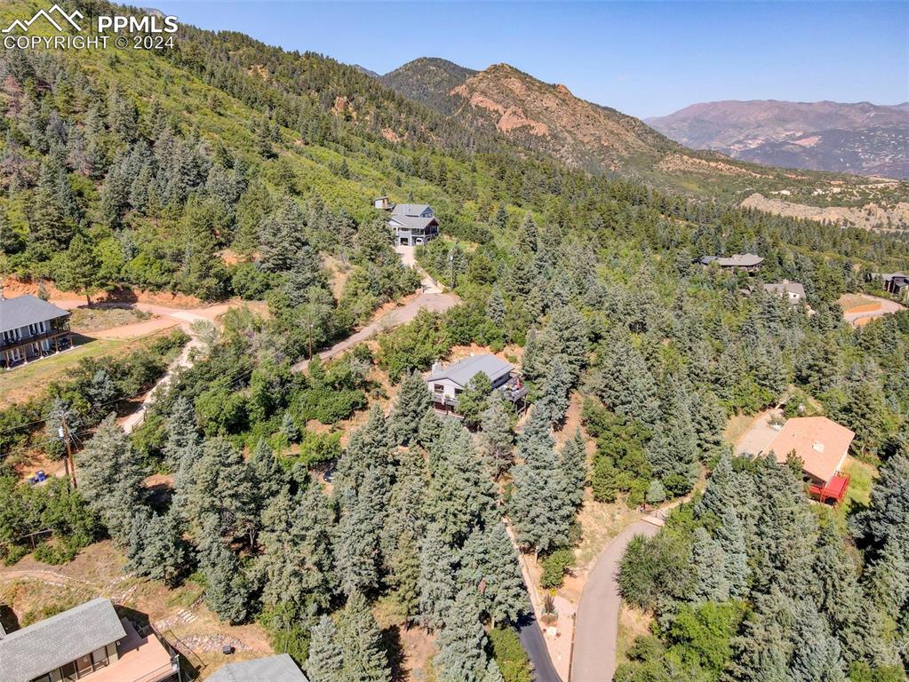 1306 Limerock Lane Colorado Springs, CO 80906 - Photo 33 of 50 a view of a city with a mountain