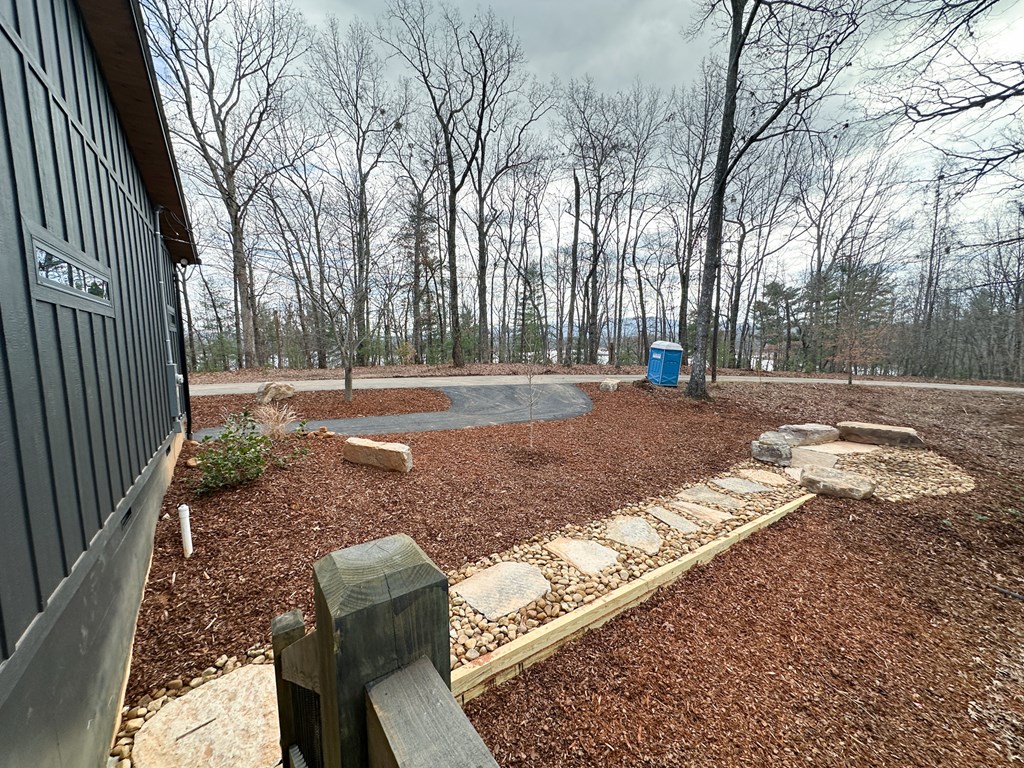 660 Old Toccoa Road Morganton, GA 30560 - Photo 10 of 45 a view of a yard with trees in the background