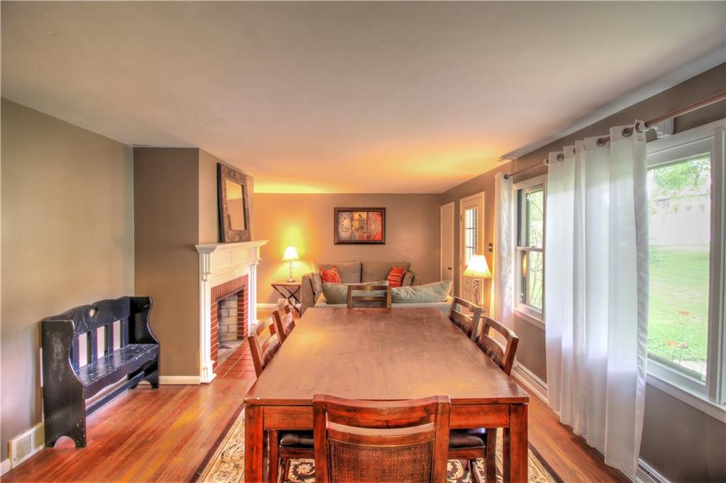 375 Barclay Hill Road Beaver, PA 15009 - Photo 9 of 21 Dining Room opens to formal living room with fireplace.