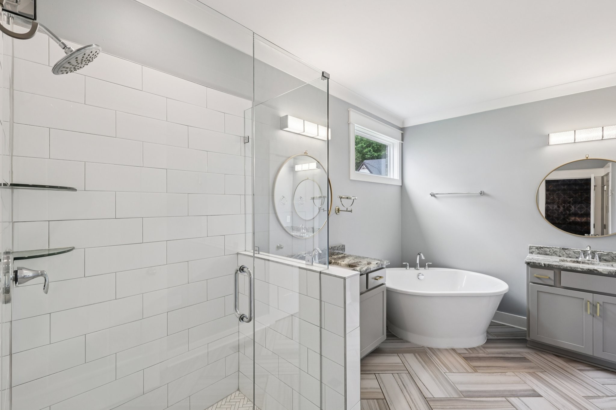9008 Grayson Circle Mount Juliet, TN 37122 - Photo 21 of 36 a view of a bathroom with a sink and mirror