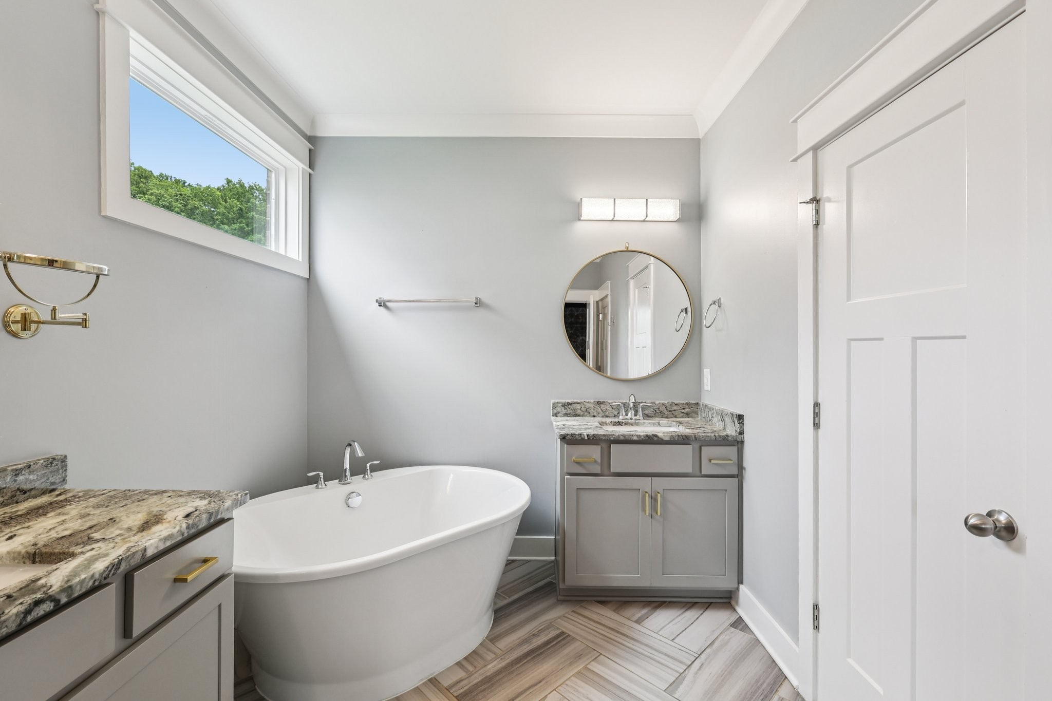 9008 Grayson Circle Mount Juliet, TN 37122 - Photo 22 of 36 a bathroom with a sink and a mirror