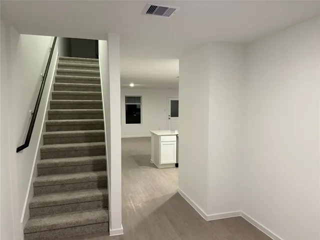 a view of entryway and hall