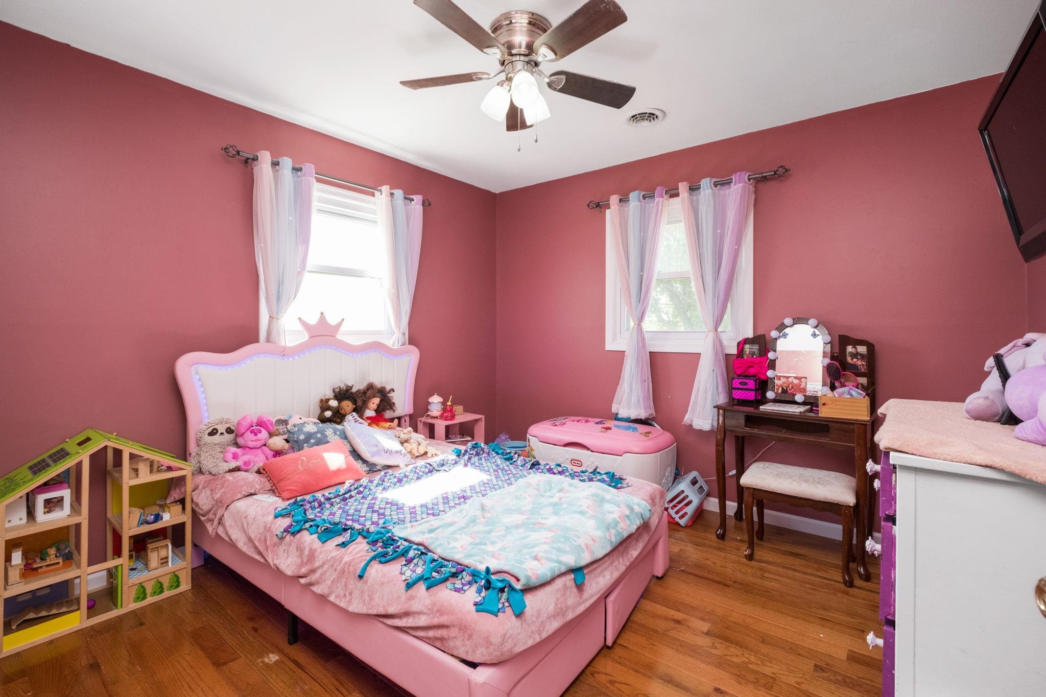 8208 George Wine Road Bridgewater, VA 22812 - Photo 8 of 27 a bedroom with a bed and wooden table