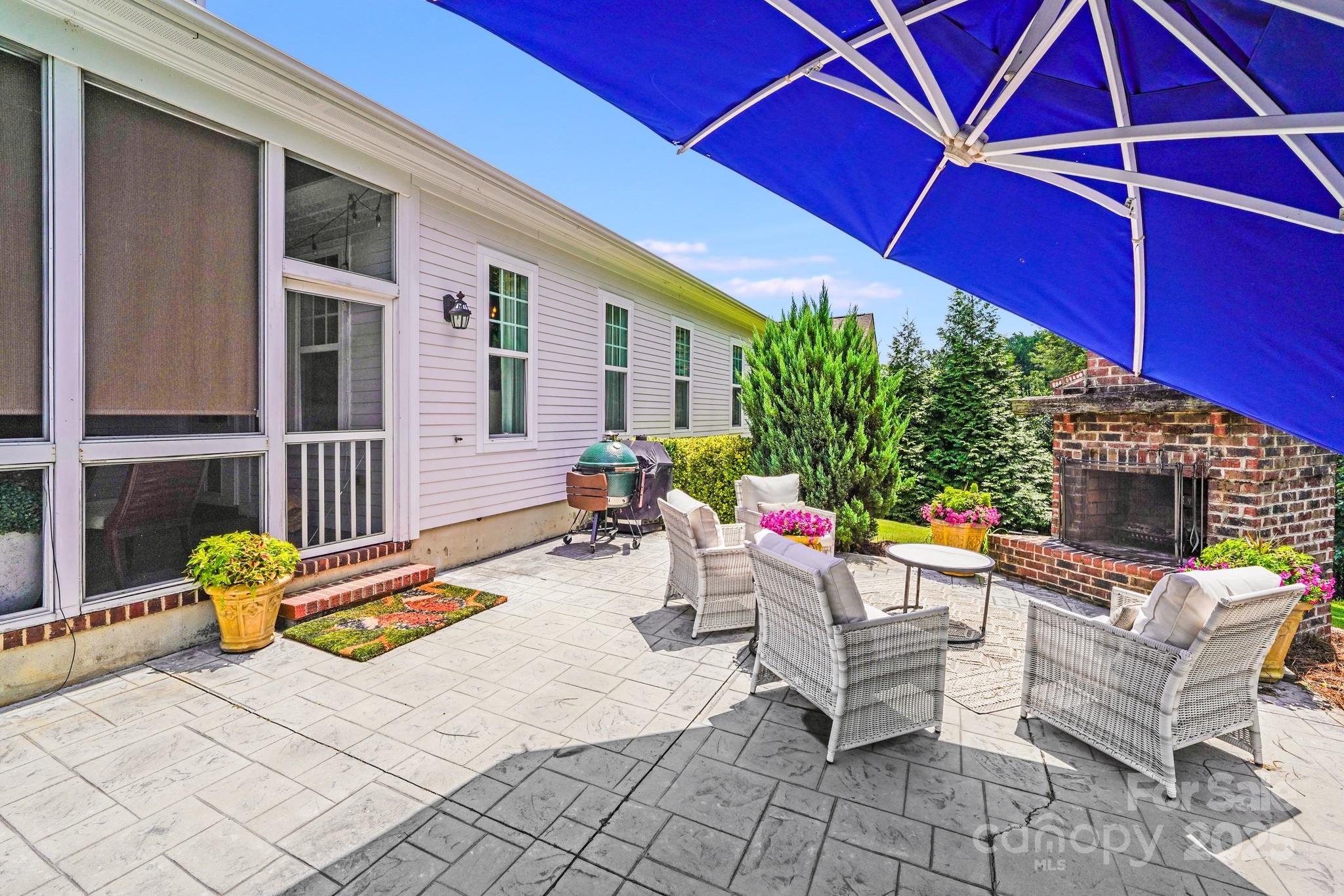 2702 Arsdale Road Waxhaw, NC 28173 - Photo 46 of 48 a outdoor space with patio the couches and potted plants
