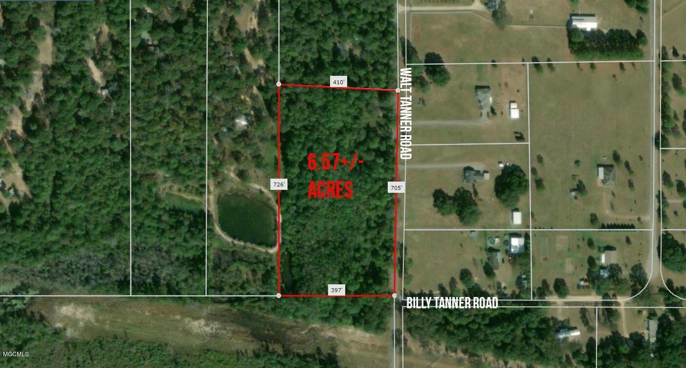 6.57-acres Walt Tanner Road Lucedale, MS 39452 - Photo 1 of 8 1