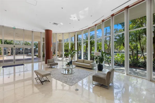 a view of a city with tall buildings