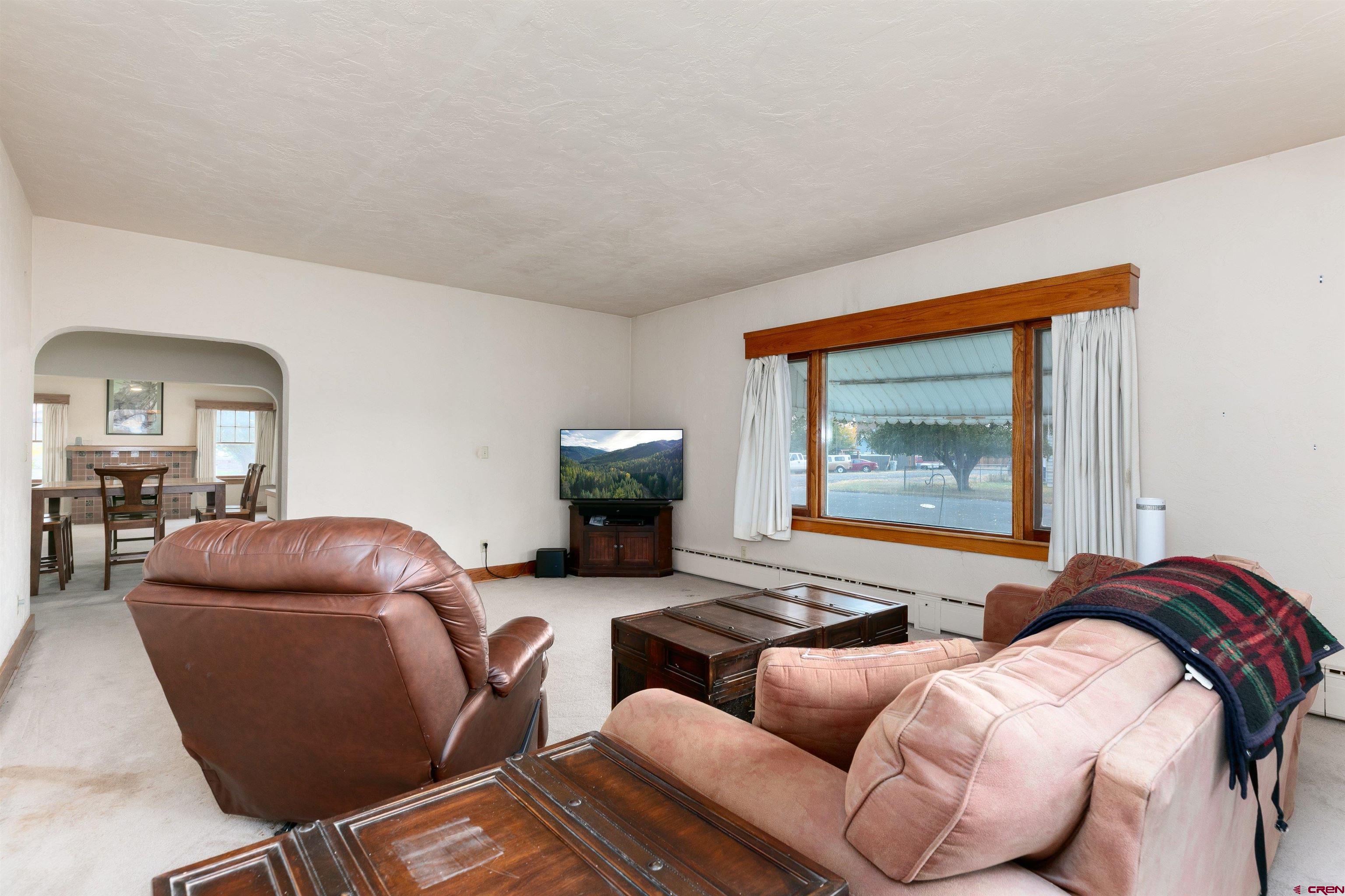 705 Oak Street Del Norte, CO 81132 - Photo 27 of 44 a living room with furniture and a couch