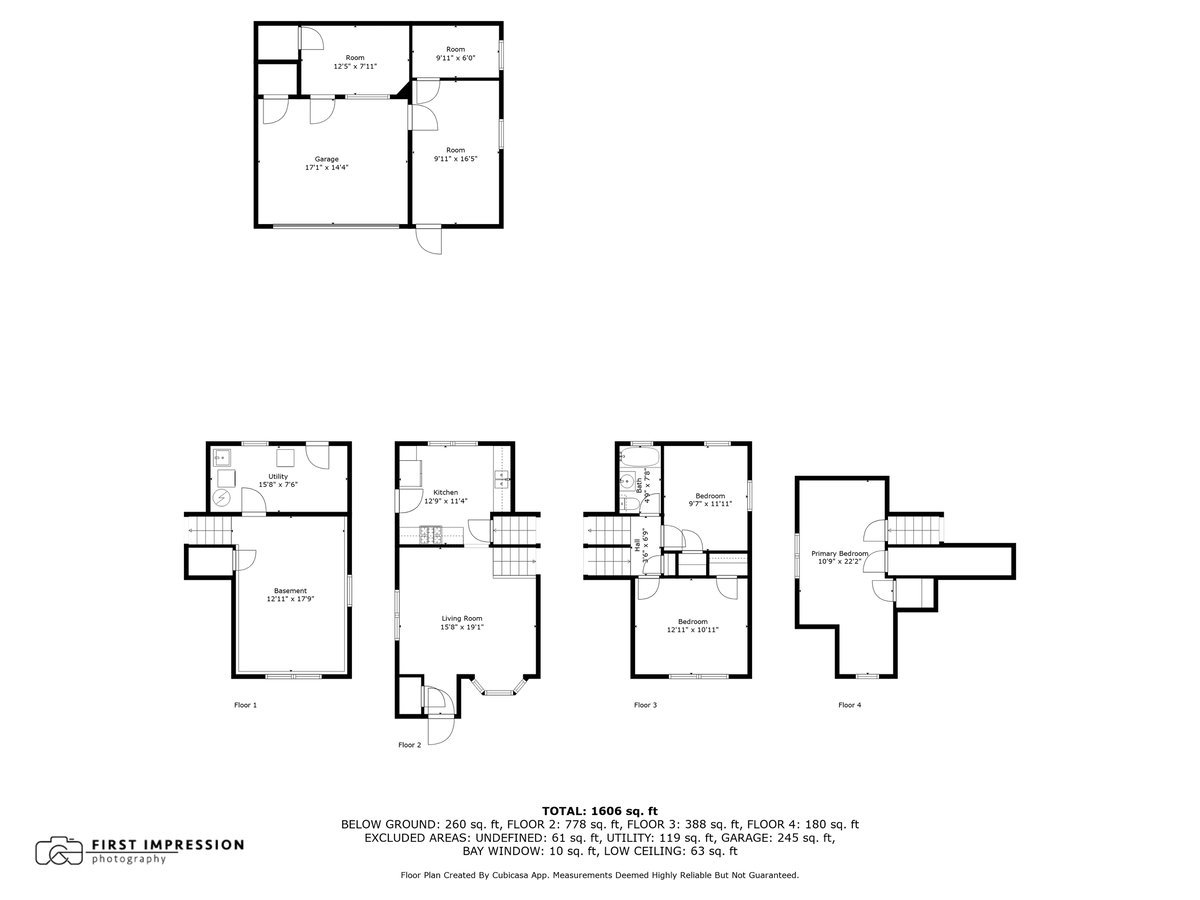 1316 Pershing Avenue Wheaton, IL 60189 - Photo 4 of 8 a picture of a floor plan