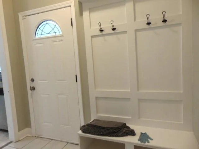 a view of a bathroom