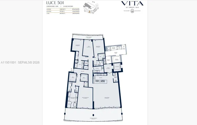 $7,900,000 | 5 Grove Isle Drive, Unit L501, Miami, FL 33133