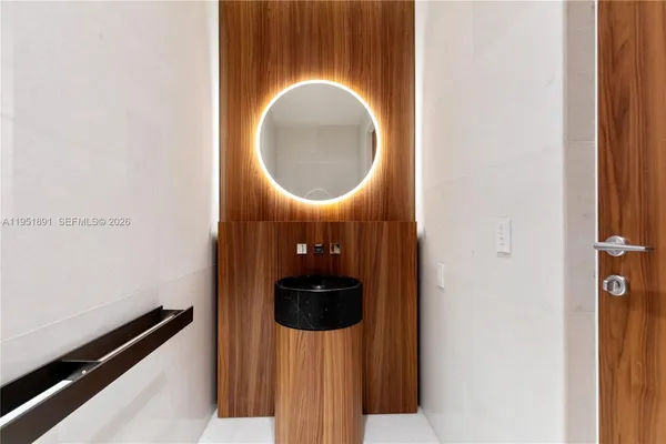 a view of empty room