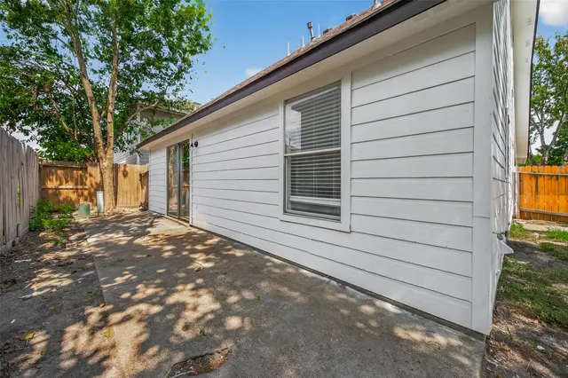 a view of a house with a door