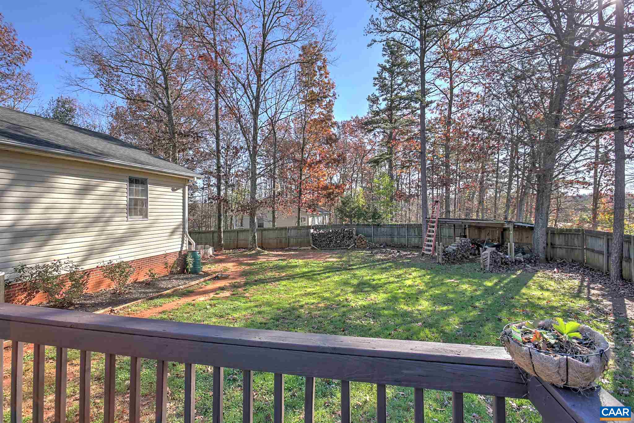 8 Daisy Road Ruckersville, VA 22968 - Photo 25 of 26 a view of a backyard with a garden