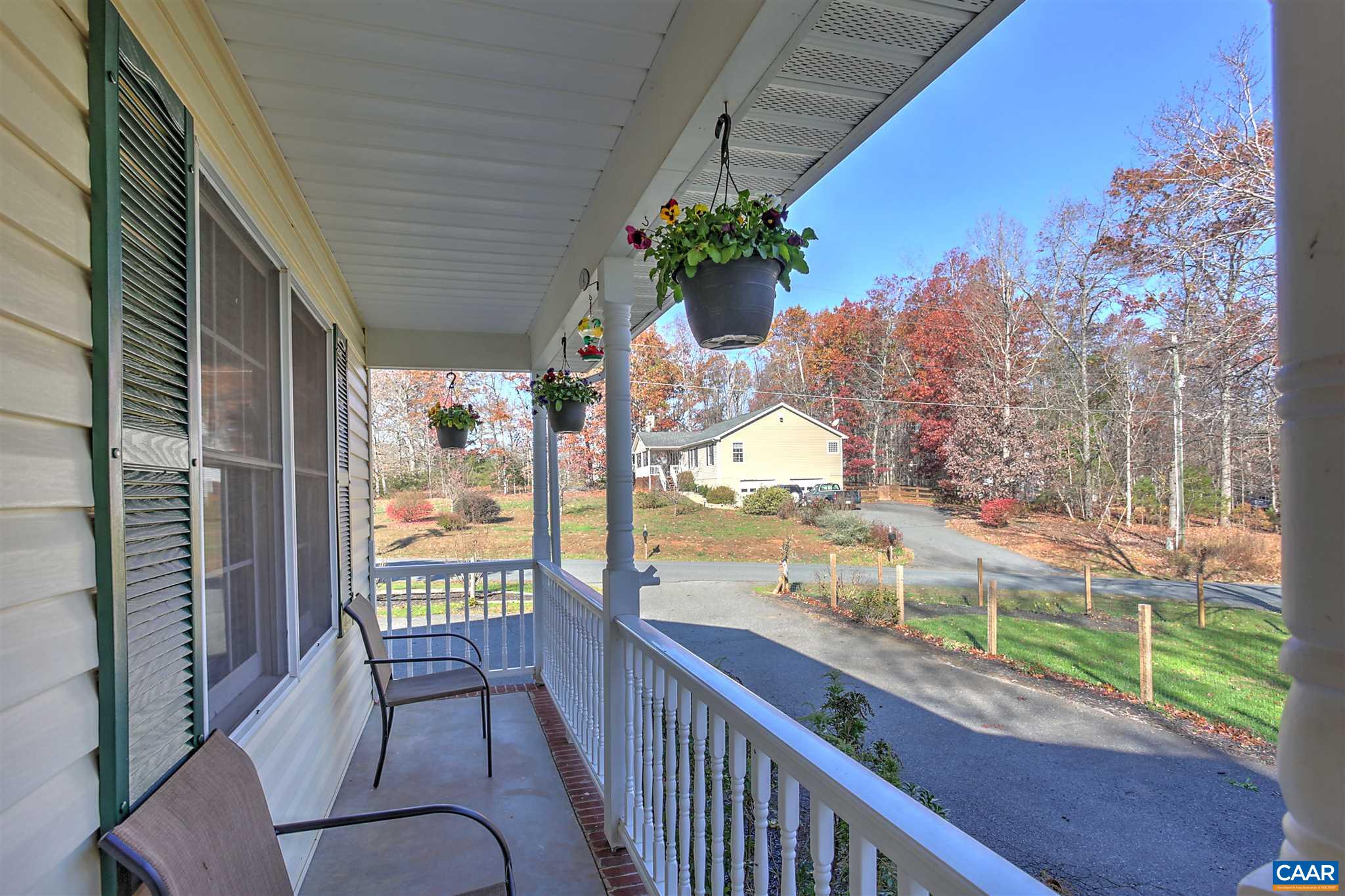8 Daisy Road Ruckersville, VA 22968 - Photo 4 of 26 a view of a balcony with wooden floor