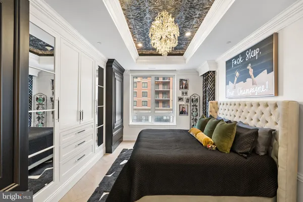 a view of a dining area with furniture