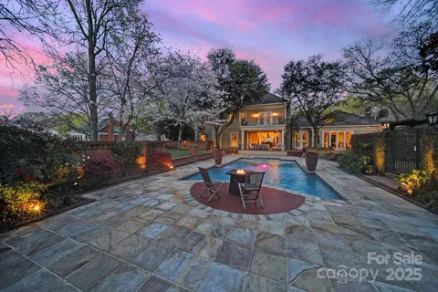 a view of street from balcony