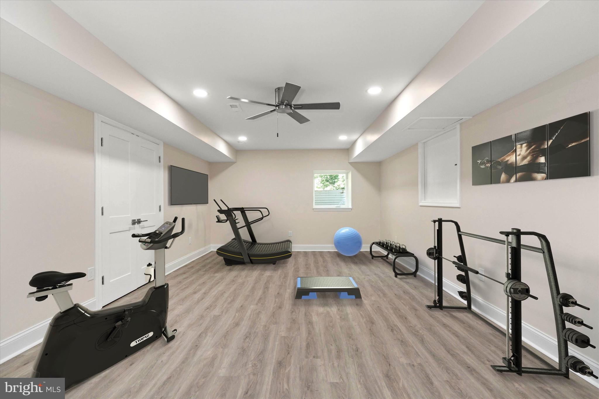 109 1/2 Wayland Road Wilmington, DE 19807 - Photo 31 of 45 a view of a room with gym equipment