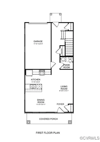 a picture of a bench in front of a building