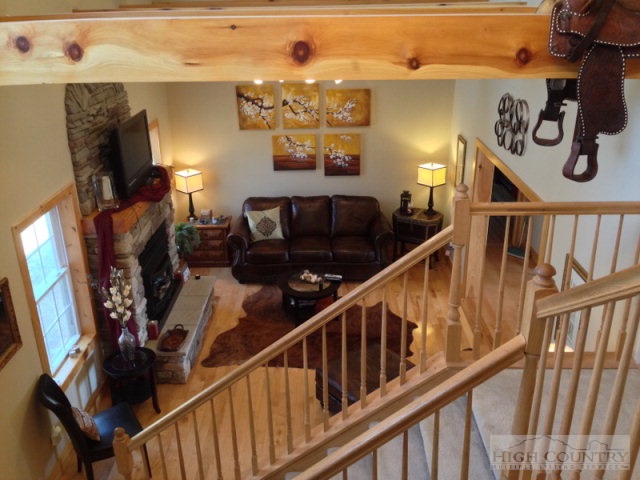 620 Green Knob Mountain Road Boone, NC 28607 - Photo 18 of 43 a view of a livingroom with furniture and windows