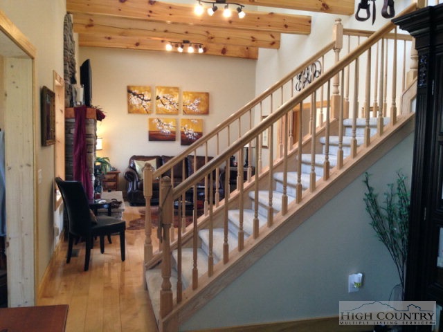 620 Green Knob Mountain Road Boone, NC 28607 - Photo 24 of 43 a view of entryway and hall with wooden floor