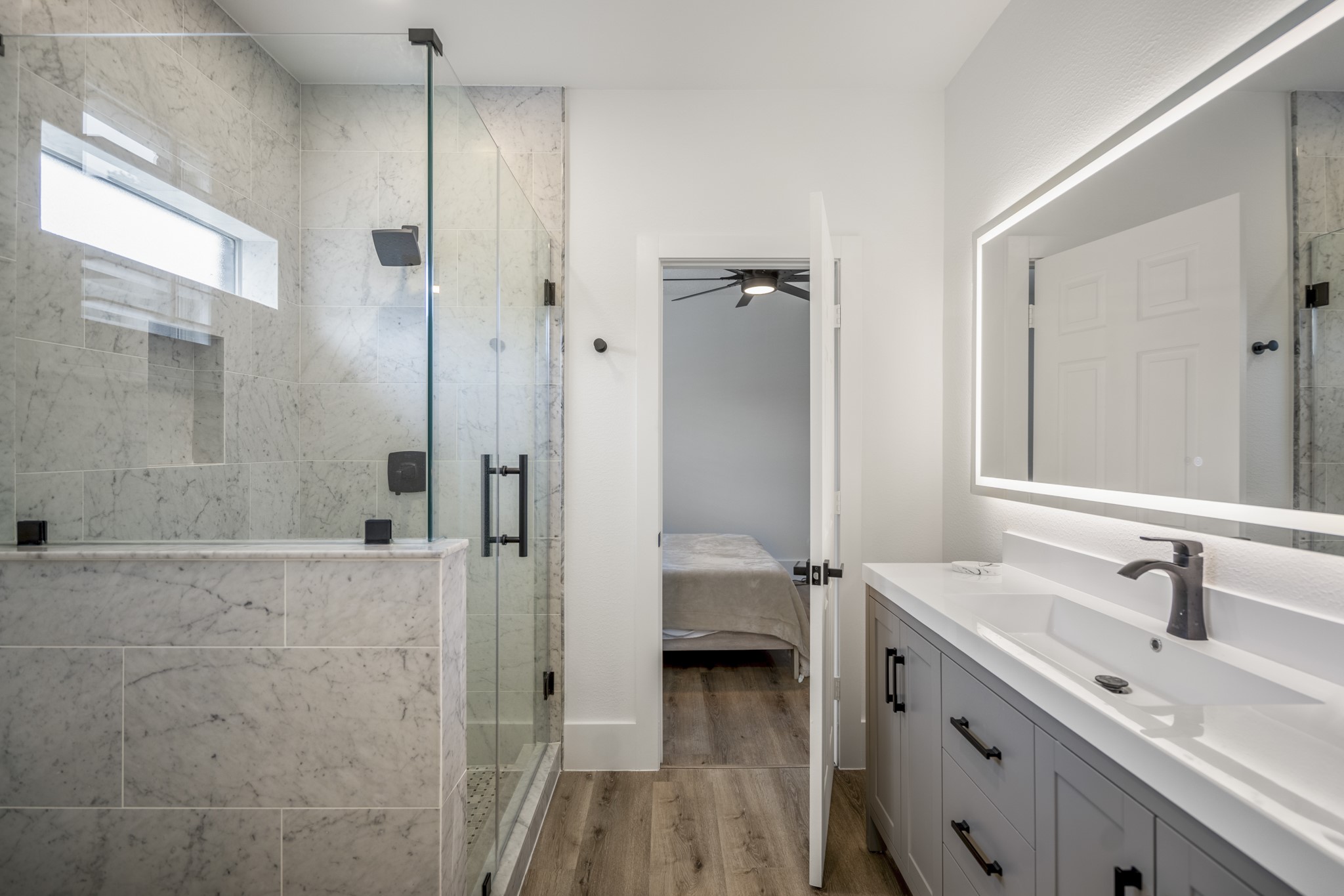 31219 Edgewater Drive Magnolia, TX 77354 - Photo 26 of 49 a bathroom with a sink a toilet and shower