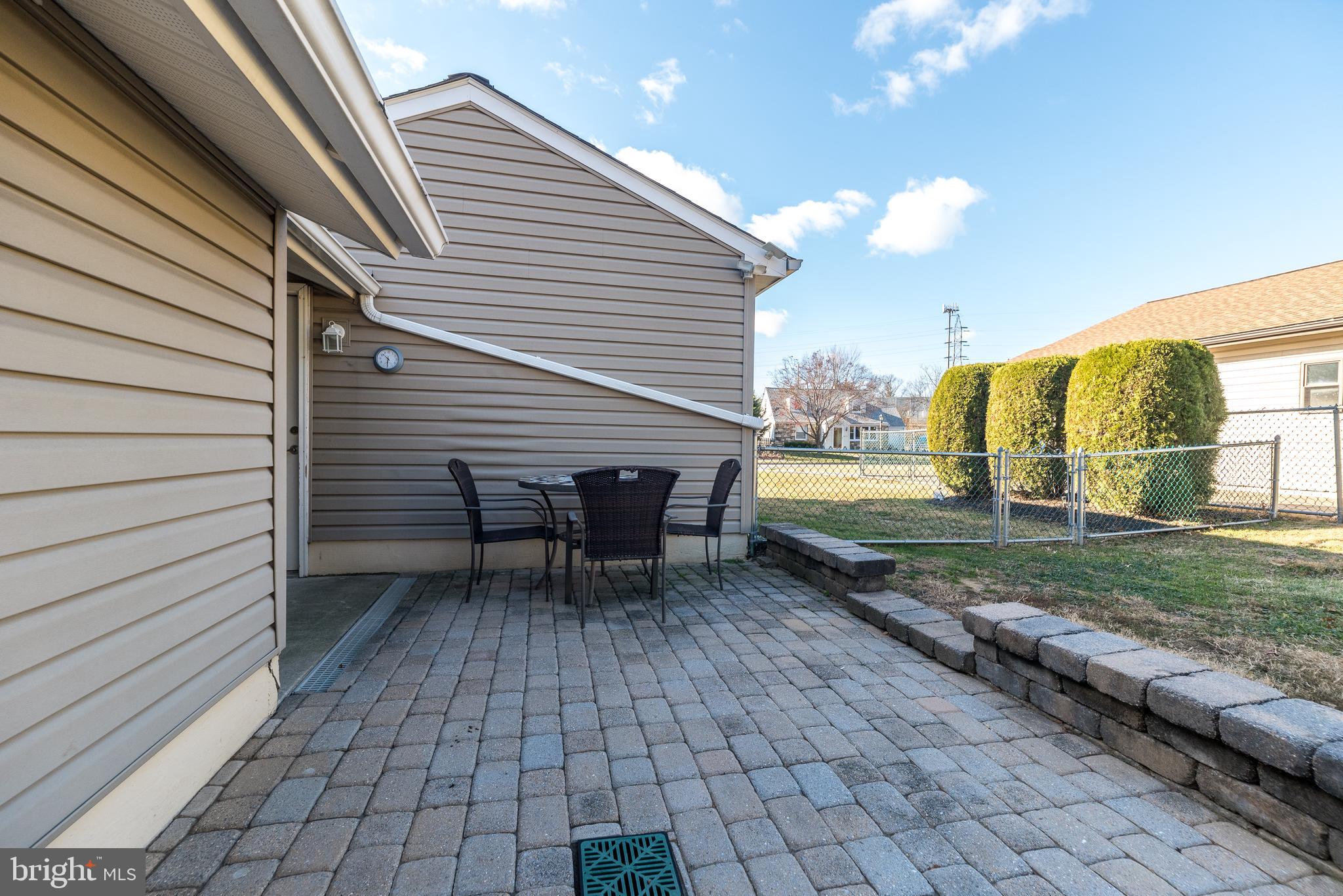 527 Filbert Road Oreland, PA 19075 - Photo 32 of 32 Paver Patio Area
