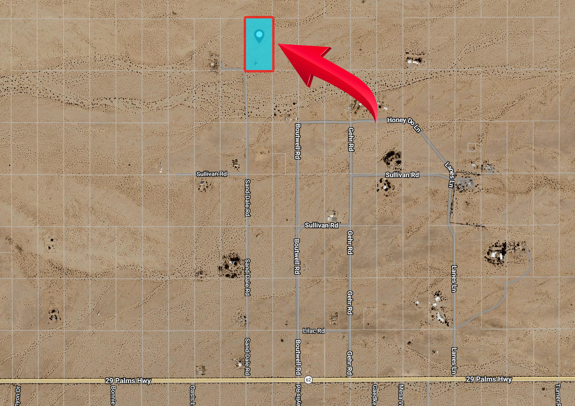 0 Sand-Dale Road Twentynine Palms, CA 92277 - Photo 1 of 1 0 Sand Dale Rd