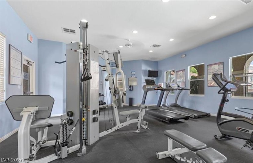 10550 West Alexander Road, Unit 2177 Las Vegas, NV 89129 - Photo 15 of 19 This dedicated fitness area provides convenient access to exercise equipment for residents.