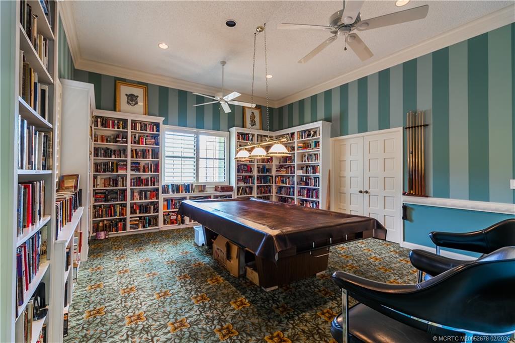 3100 Southeast Pruitt Road, Unit B301 Port St. Lucie, FL 34952 - Photo 34 of 40 Library and billiards