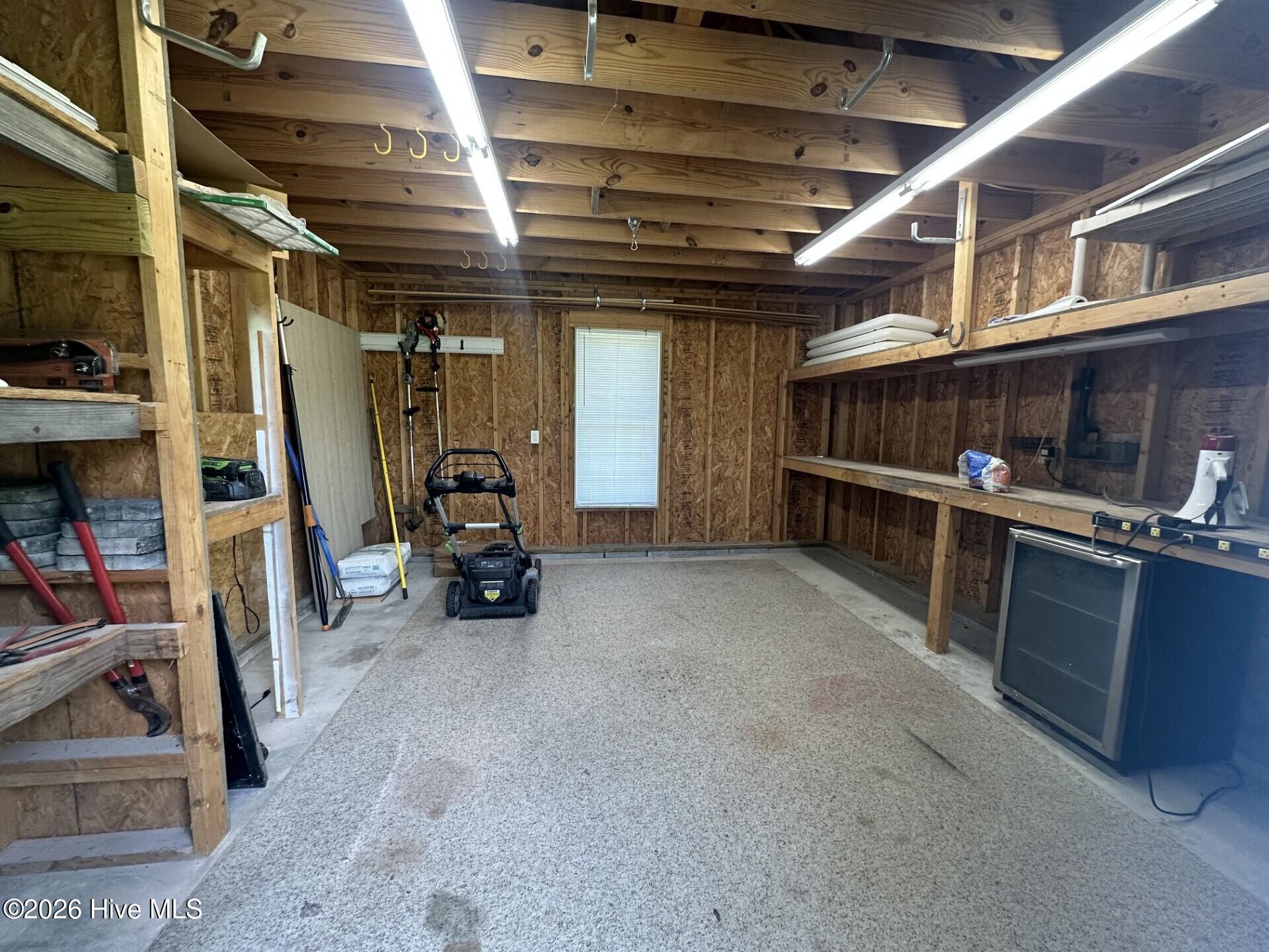 1380 Bear Trap Road Williamston, NC 27892 - Photo 38 of 49 Inside of wired brick workshop/storage