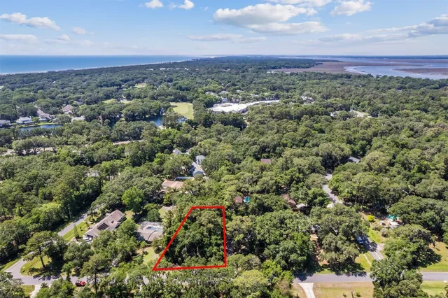 a view of a field of a building